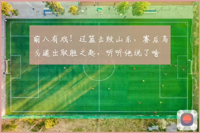 前八有戏！辽篮击败山东，赛后乌戈道出取胜之匙，听听他说了啥